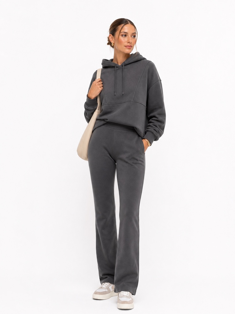 Women's Gray Hoodie